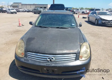 2004 Infiniti G35 from USA, damaged, VIN JNKCV51E44M605089
